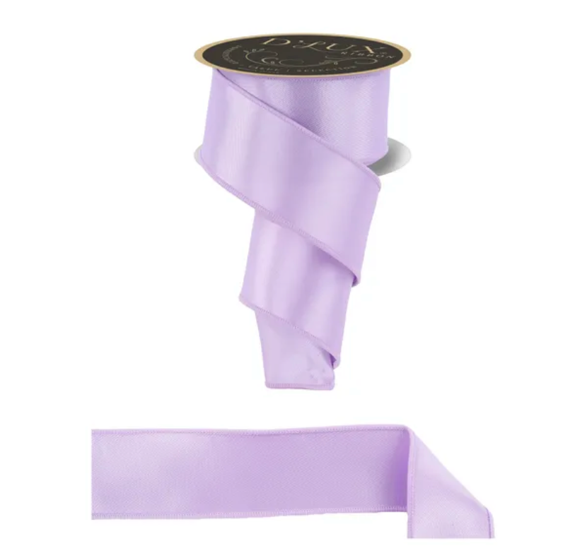 2.5" x 10yd Satin Fused (Lavender)