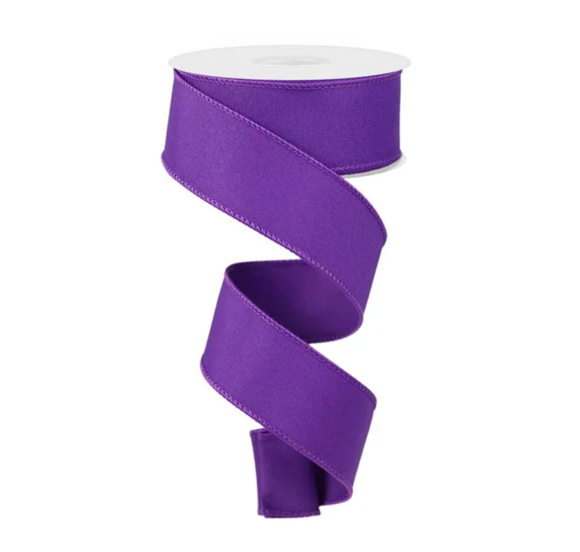 1.5" x 10yd Diagonal Weave Fabric (Purple)