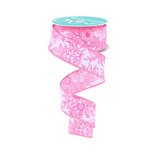 Pink Chinoiserie Bunny Wreath Kit