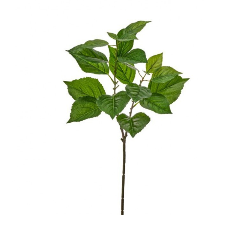 26" Hydrangea Leaf Spray X2
