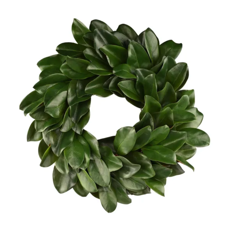22"Dia Magnolia Leaf Wreath
