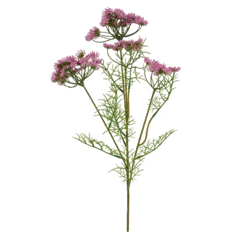 22"L Bishop's Flower Spray (Pink)