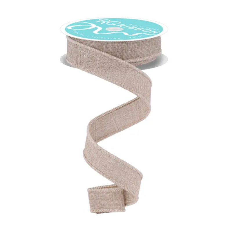 7/8" x 10yd Royal Burlap (Buff/Beige)