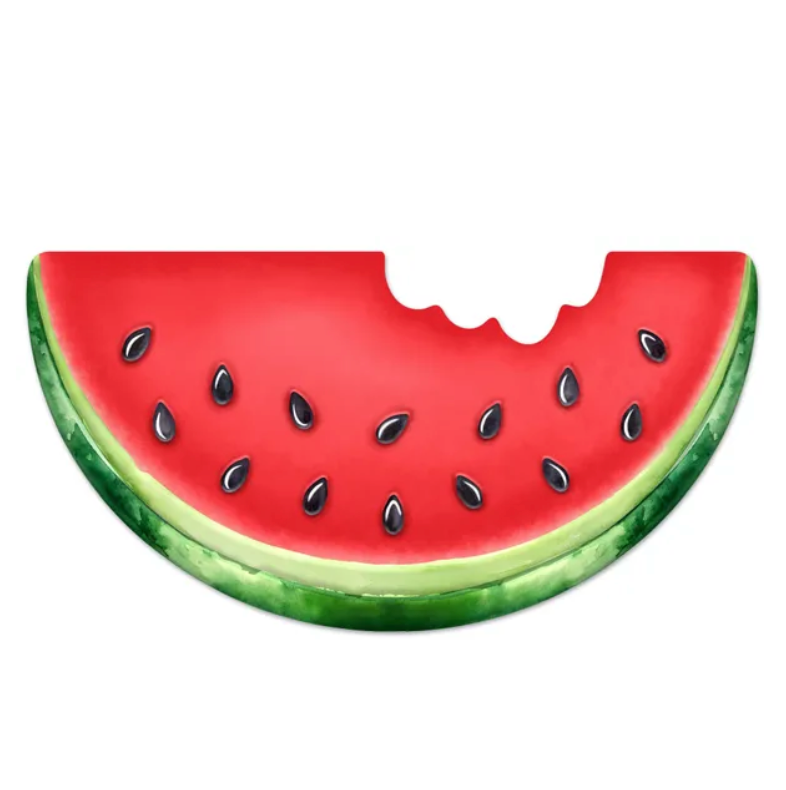12"L x 6.25"H Watermelon Slice Sign