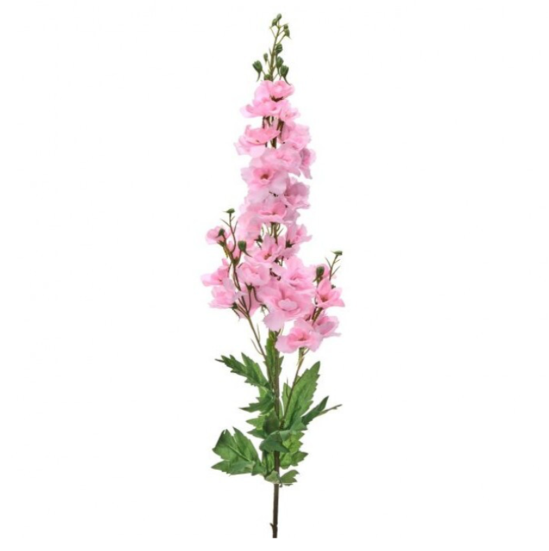 35" Soft Touch Garden Delphinium Spray X3 (Pink)