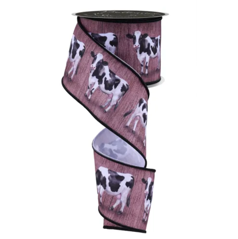 2.5" x 10yd Cows (Brown/Black/White)