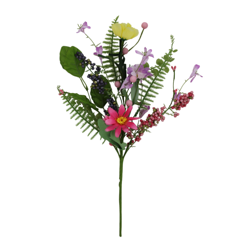 16" Mixed Daisy Berry Pick