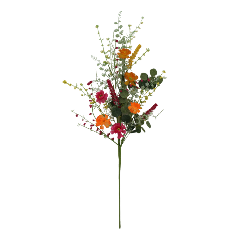 28.5" Mixed Daisy Berry (Orange, Yellow & Beauty)