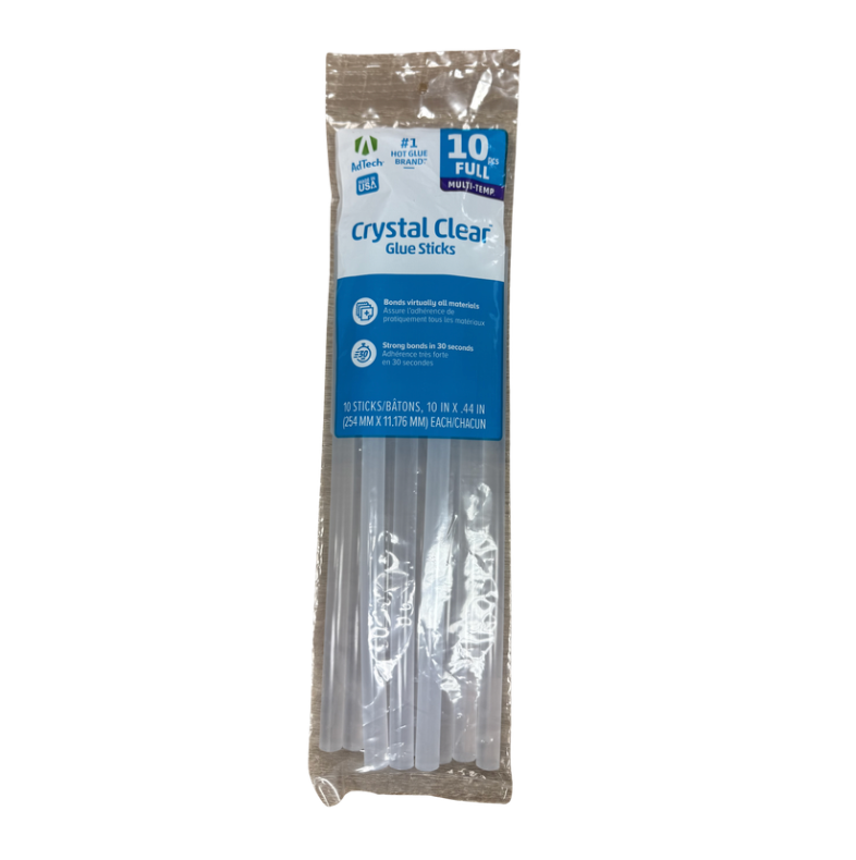 10" Standard Full Size Multi-Temp Glue Sticks (Pack of 10)