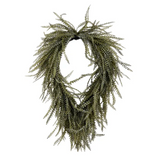 Embroidered Ribbon Beaded Grass Wreath Kit