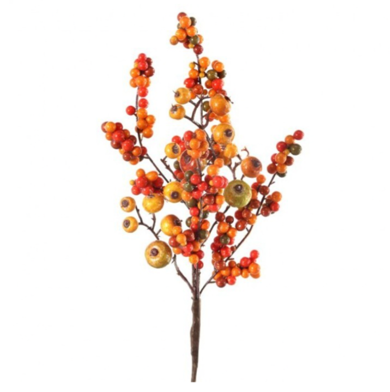 14" Mixed Harvest Berry/Crabapple Pick (Harvest Mix)
