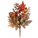 Fall Berry/Leaves Acorn Wreath Kit