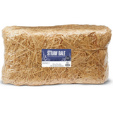 9.5 x 12 x 24" Decorative Straw Hay Bale