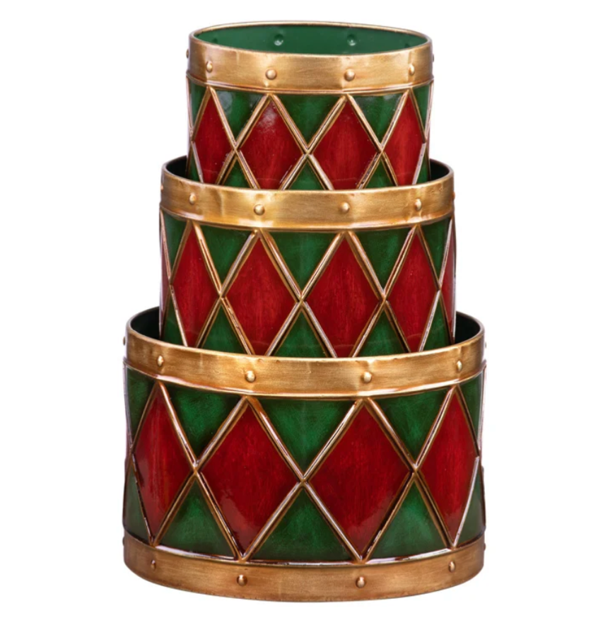 Round Drum Tree Covers (Set of 3)
