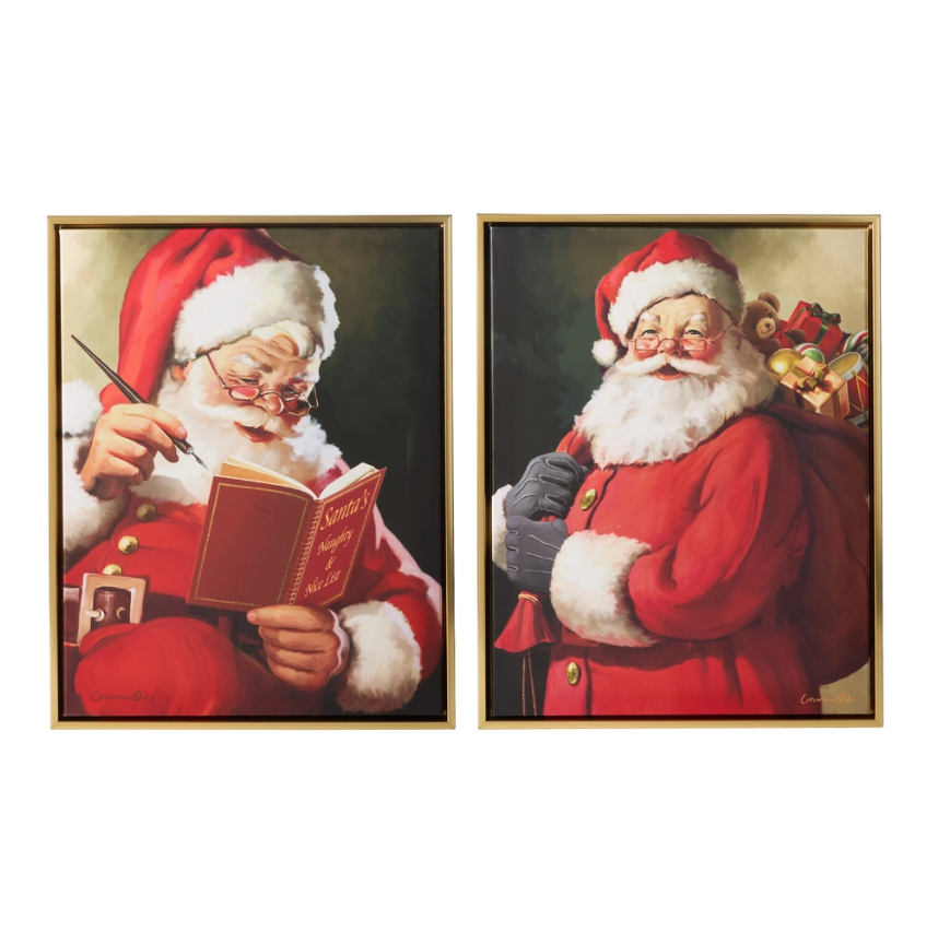 19.5" Jolly Delivery Wall Art (Assorted, Purchase is for One)