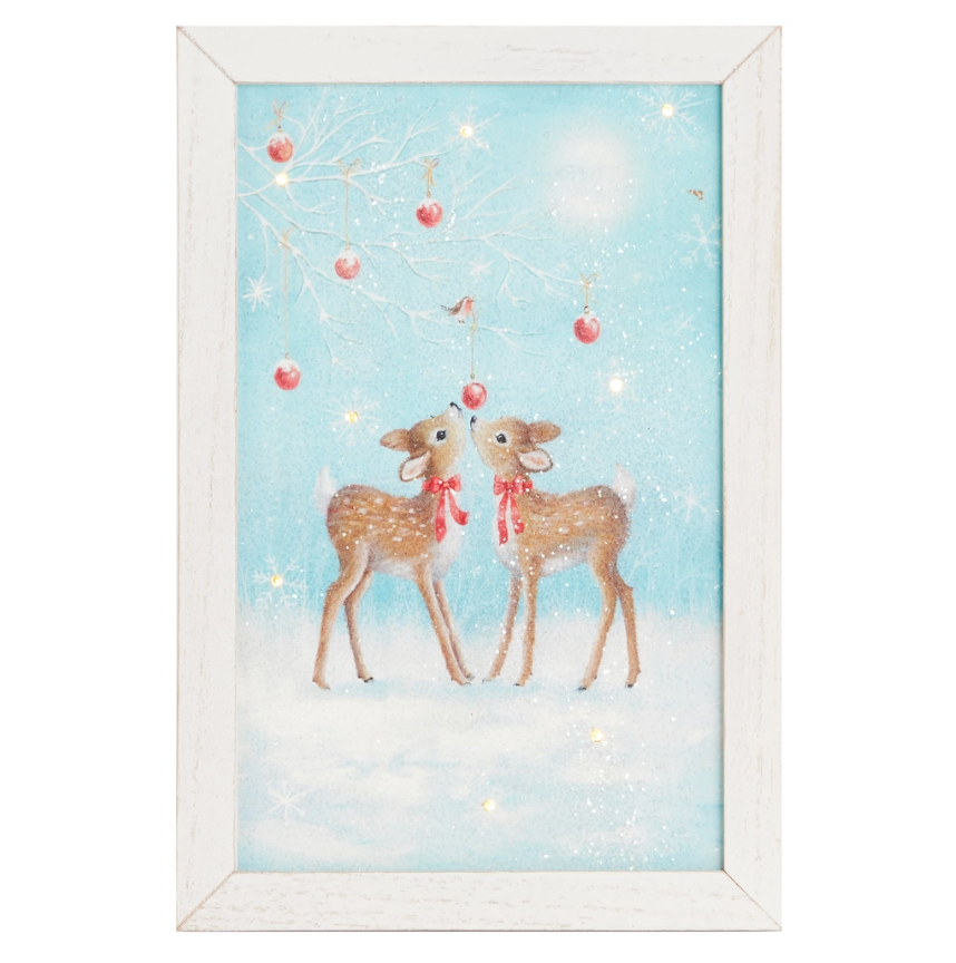 11.75" Winter Wonders Lit Print