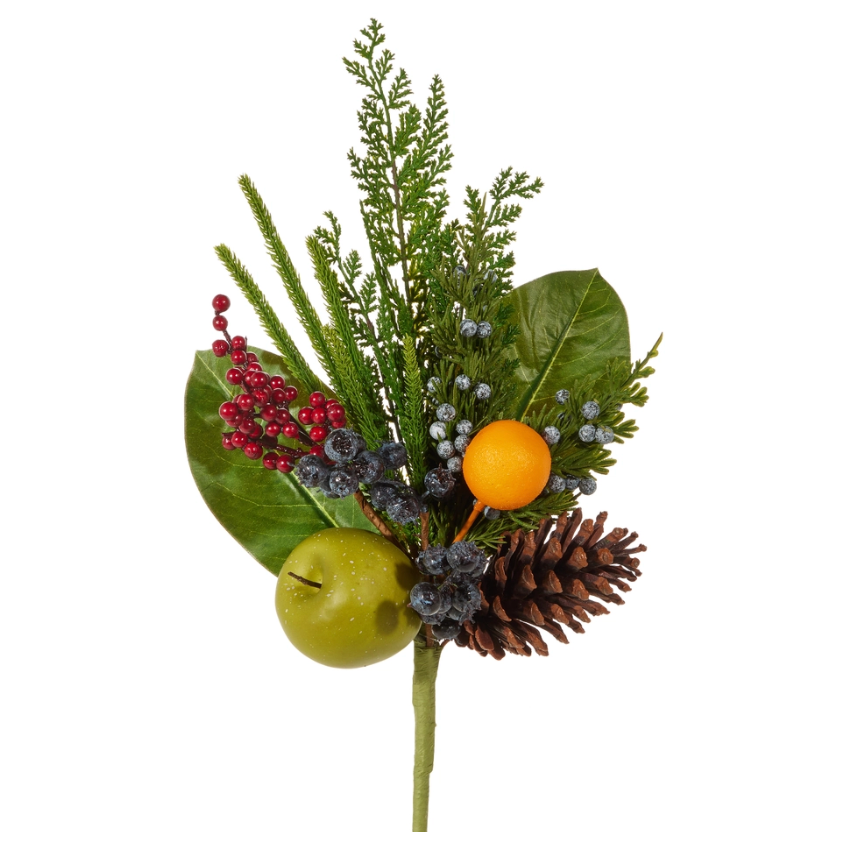 18" Raz Imports Mixed Fruit Pick