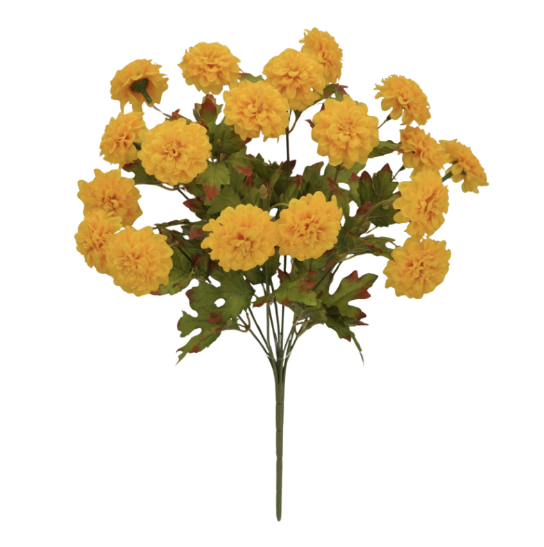 16" Marigold Bush X16 (Yellow)