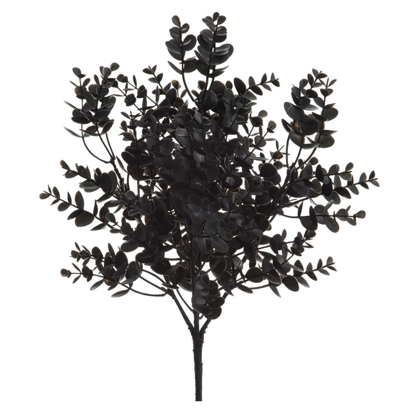 16" UV Protect Eucalyptus Bush (Black)