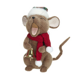 14" Festive Mouse (Sold Individually)