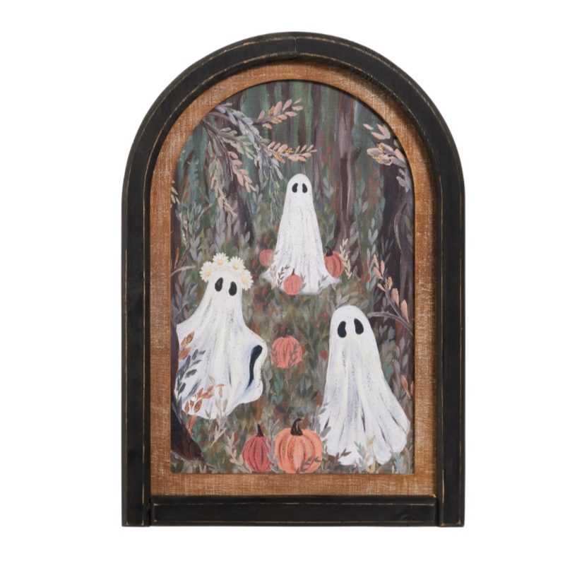16.5" Haunted Forest Wall Art