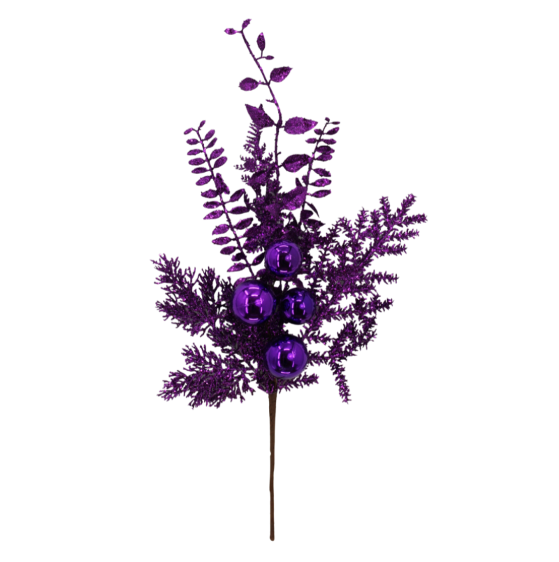 22" Cedar Ball Spray (Purple)