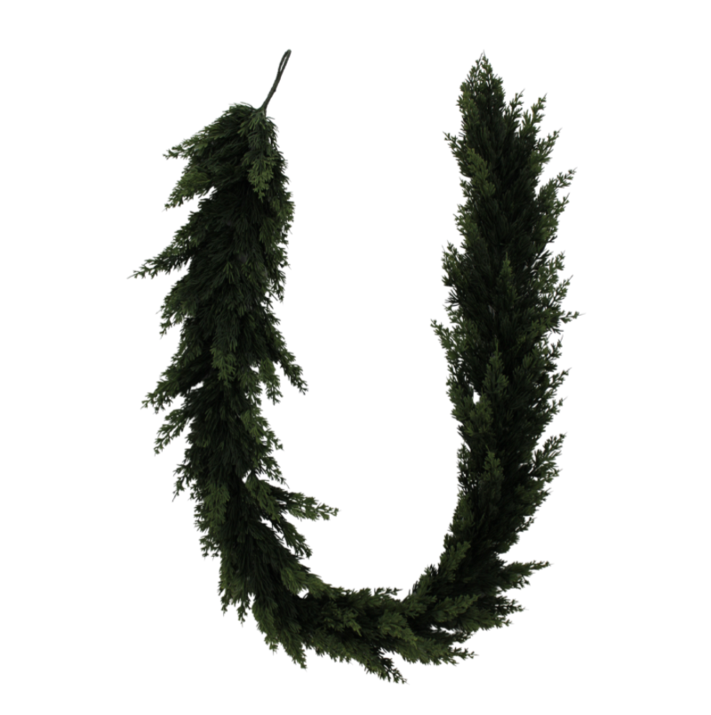 6FT Cypress Soft Touch Garland