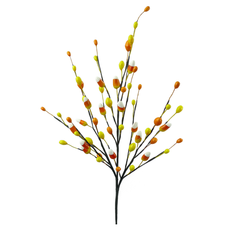 24" Candy Corn Spray