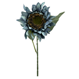 Blue Sunflower Wreath Kit