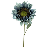 Blue Sunflower Wreath Kit