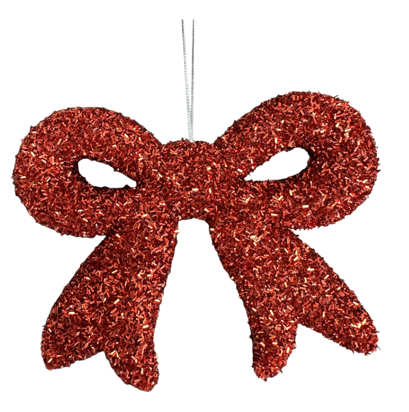 10" Ornament Bow (Red)