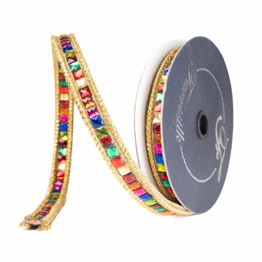.75"X5YD Gemstone Garland (Multi) Farrisilk