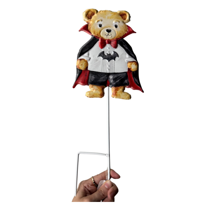 24.5" Beary Scary Treat-or-Treater Garden Stake (Purchase is for ONE)