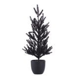 14" Glittered Pine Tree (Sold Individually)