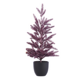 14" Glittered Pine Tree (Sold Individually)