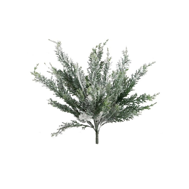 17"L Plastic Juniper Bush