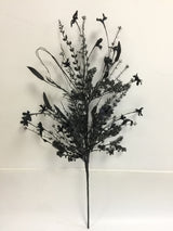 Black & Orange Halloween Wreath Kit