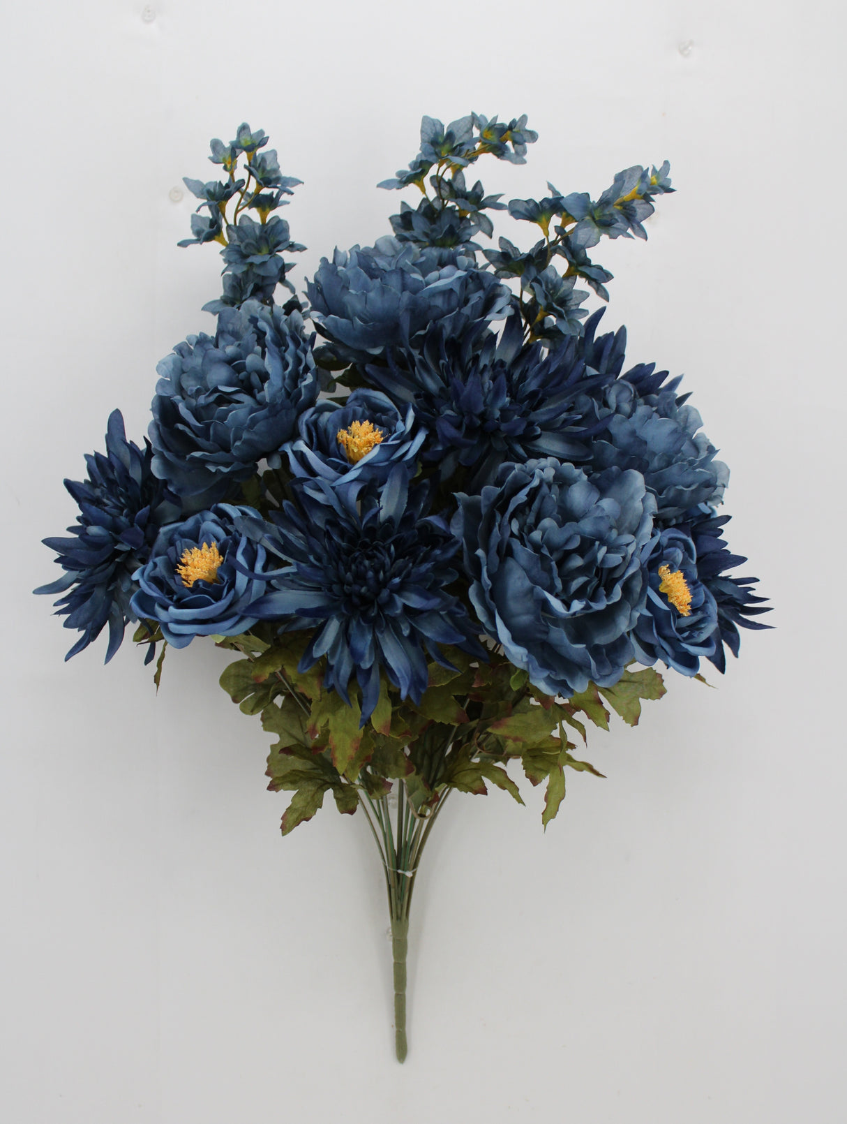 27" Peony Mum Rose (Blue)