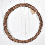 Rattan Wreath Ring (19")