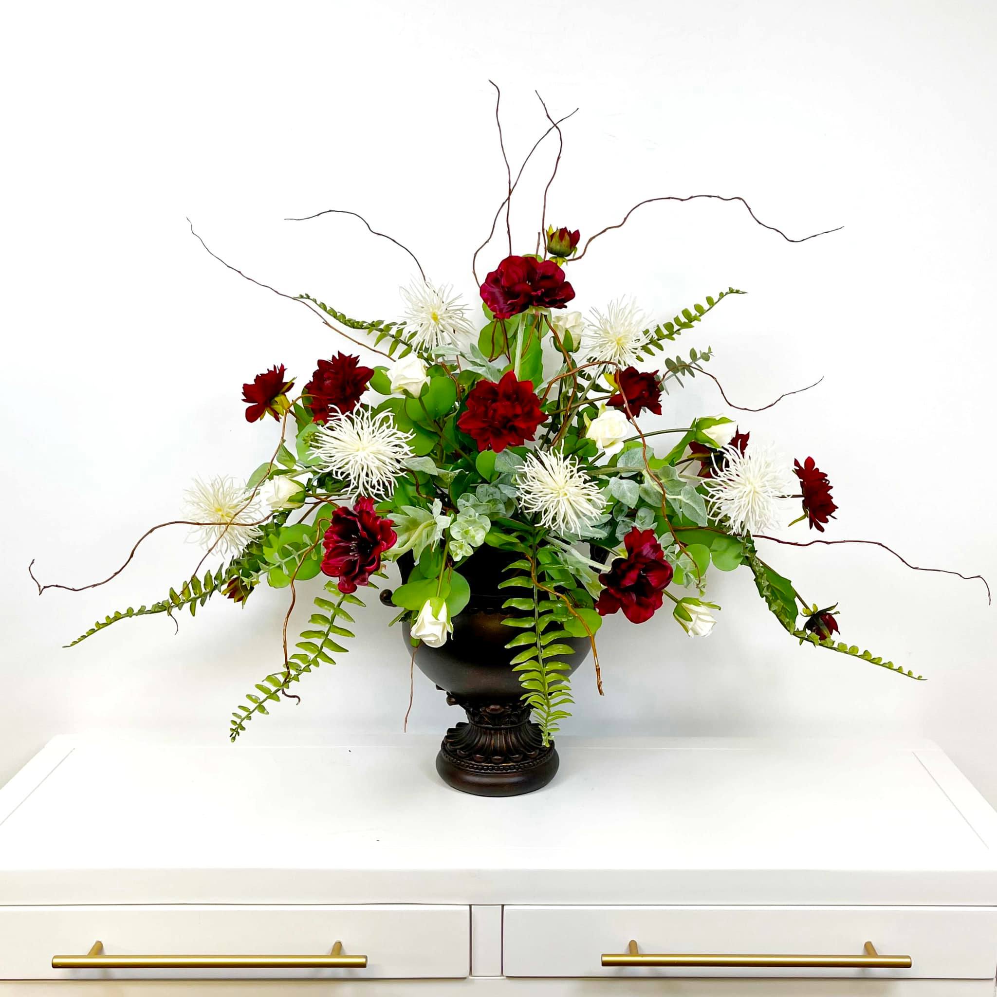 Gothic Flower Arrangement TUTORIAL ONLY – Nick's Seasonal Décor