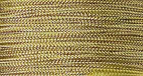 GOLD STRETCHABLE WIRED MESH RIBBON FOR BOWS - BY THE YARD