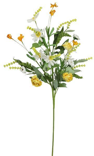 36"L Rose/Daisy/Spike Spray