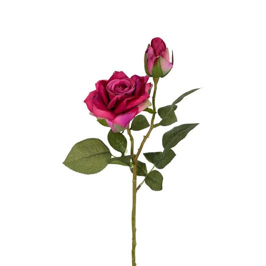 19 in. Rose Spray