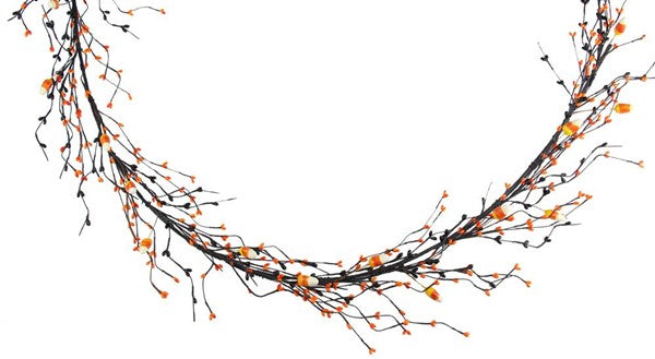 5'L Candy Corn/Pip Garland