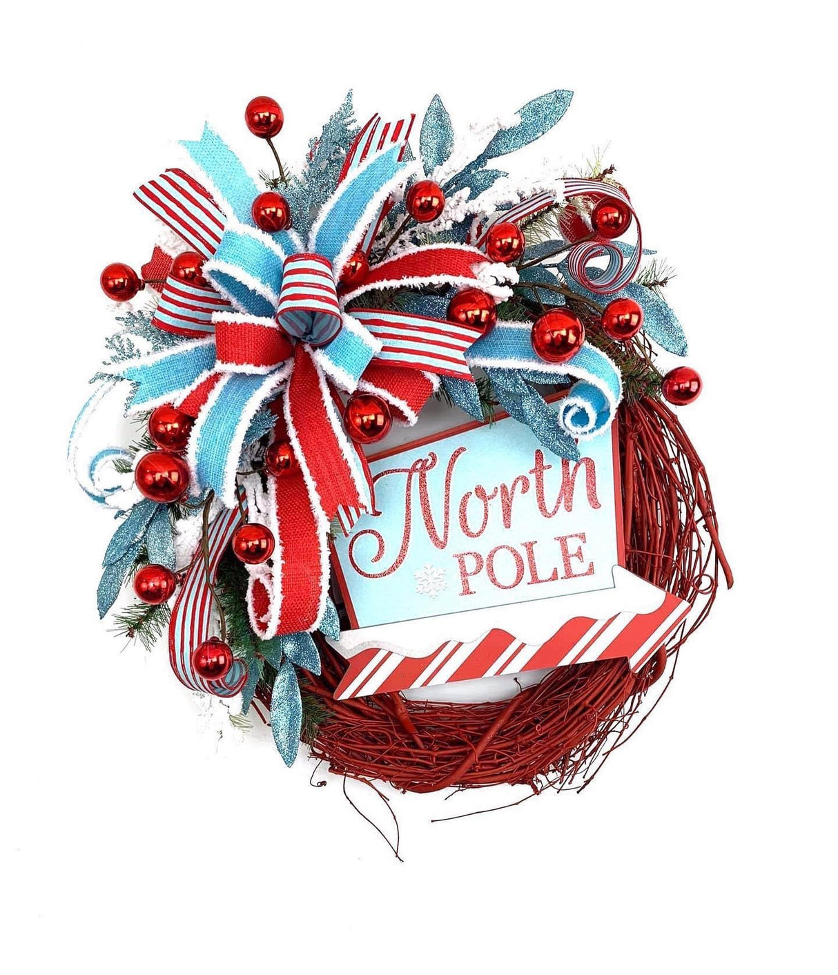North Pole (Ice Blue & Red) TUTORIAL ONLY