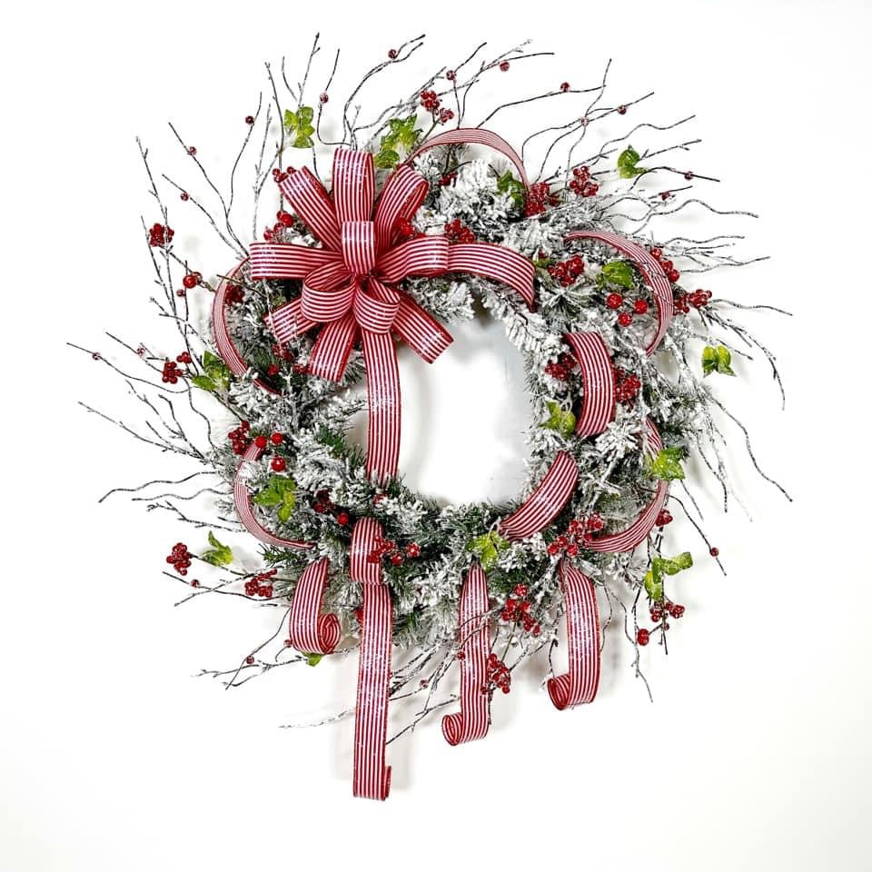Heavy Frost Wreath TUTORIAL ONLY