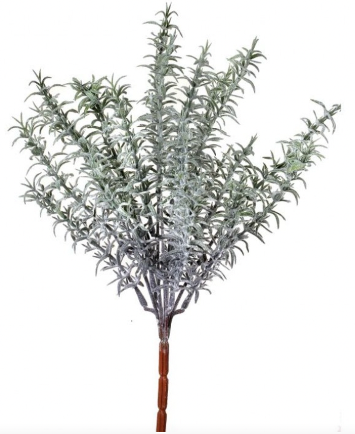 13" Natural Touch Frost Rosemary Bush X7