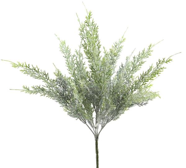 16.5"L Plastic Pine Bush