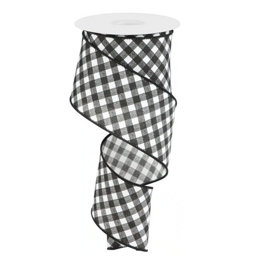 2.5"X10Yd Bias Gingham Pattern