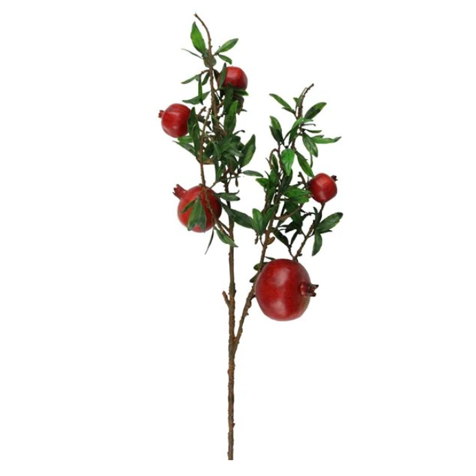 29"L Pomegranate Branch
